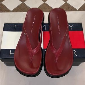 Tommy Hilfiger Red sandals